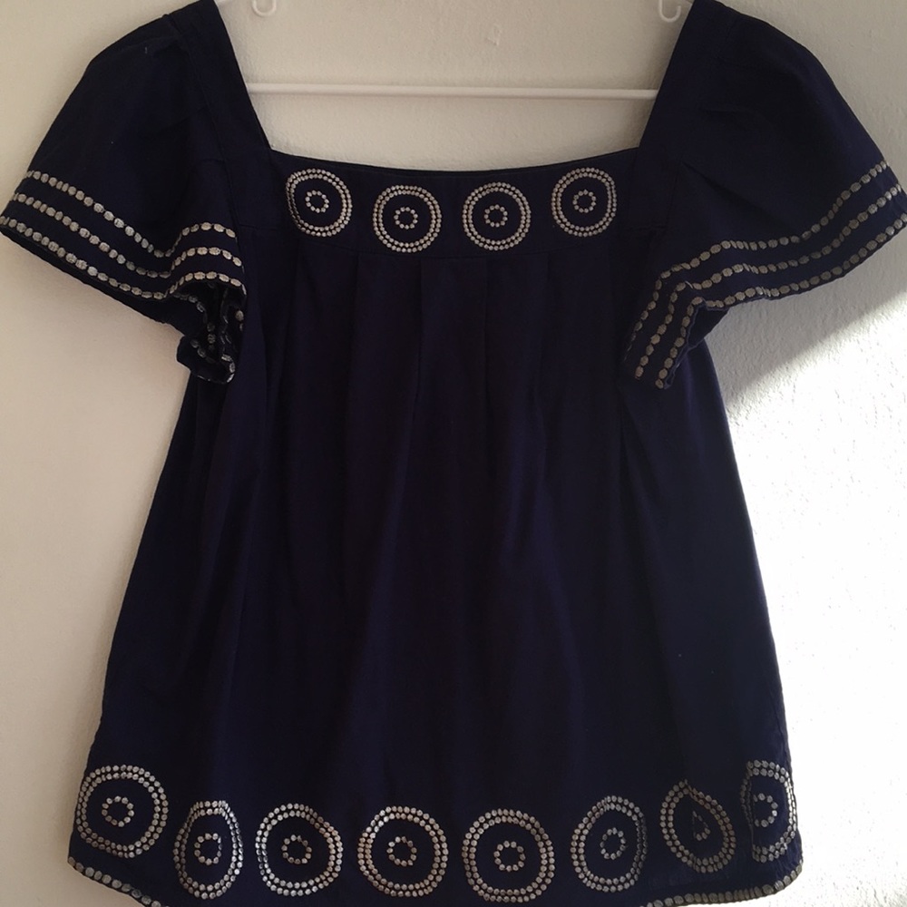 Kate spade embroidered top